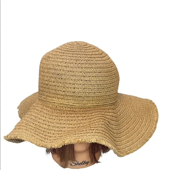 Target | Accessories | Womens Target Tan Nude Wide Brimmed 